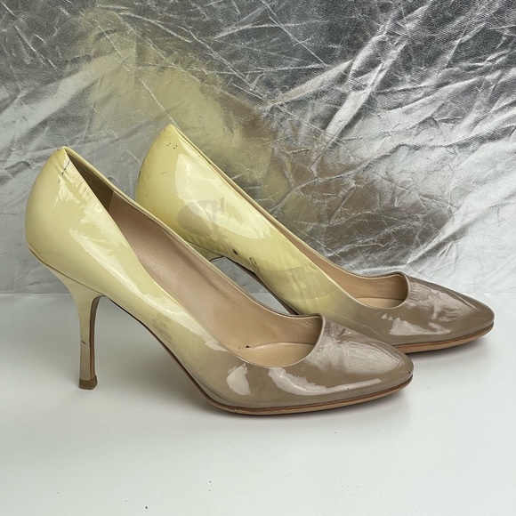 Prada Patent Leather Ombre Pump Heels - Picture 3 of 15